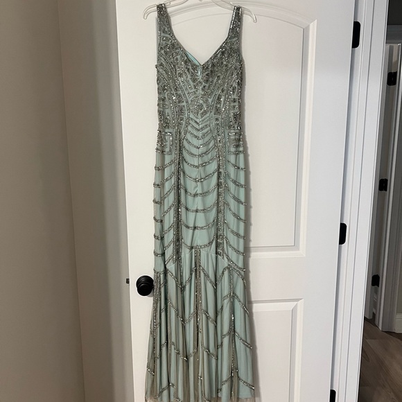 Aidan Mattox Beaded Gown - Picture 4 of 8